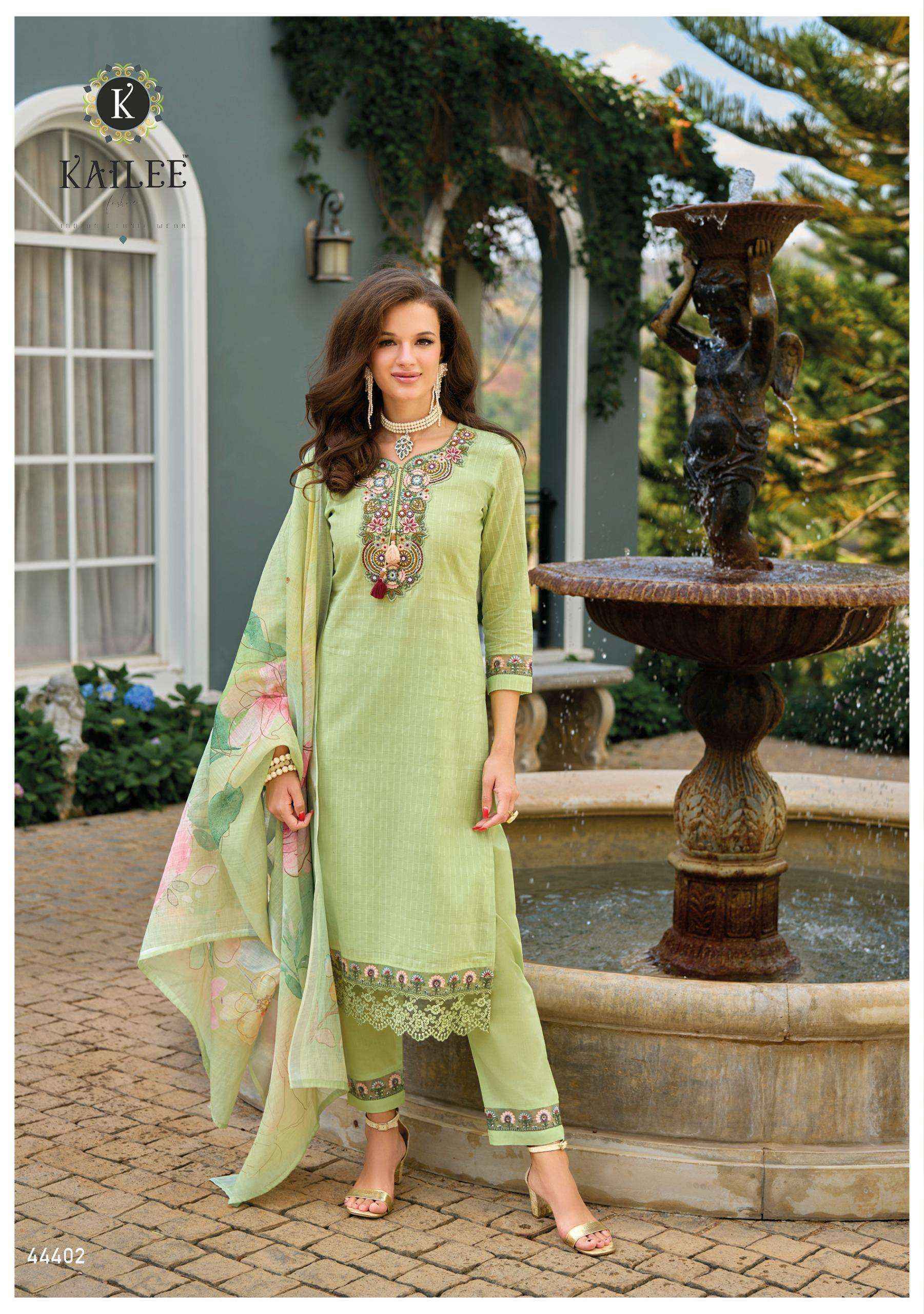 Kailee Fashion Summer Garden Vol 2 Cotton Kurti Combo 6 pcs Catalogue