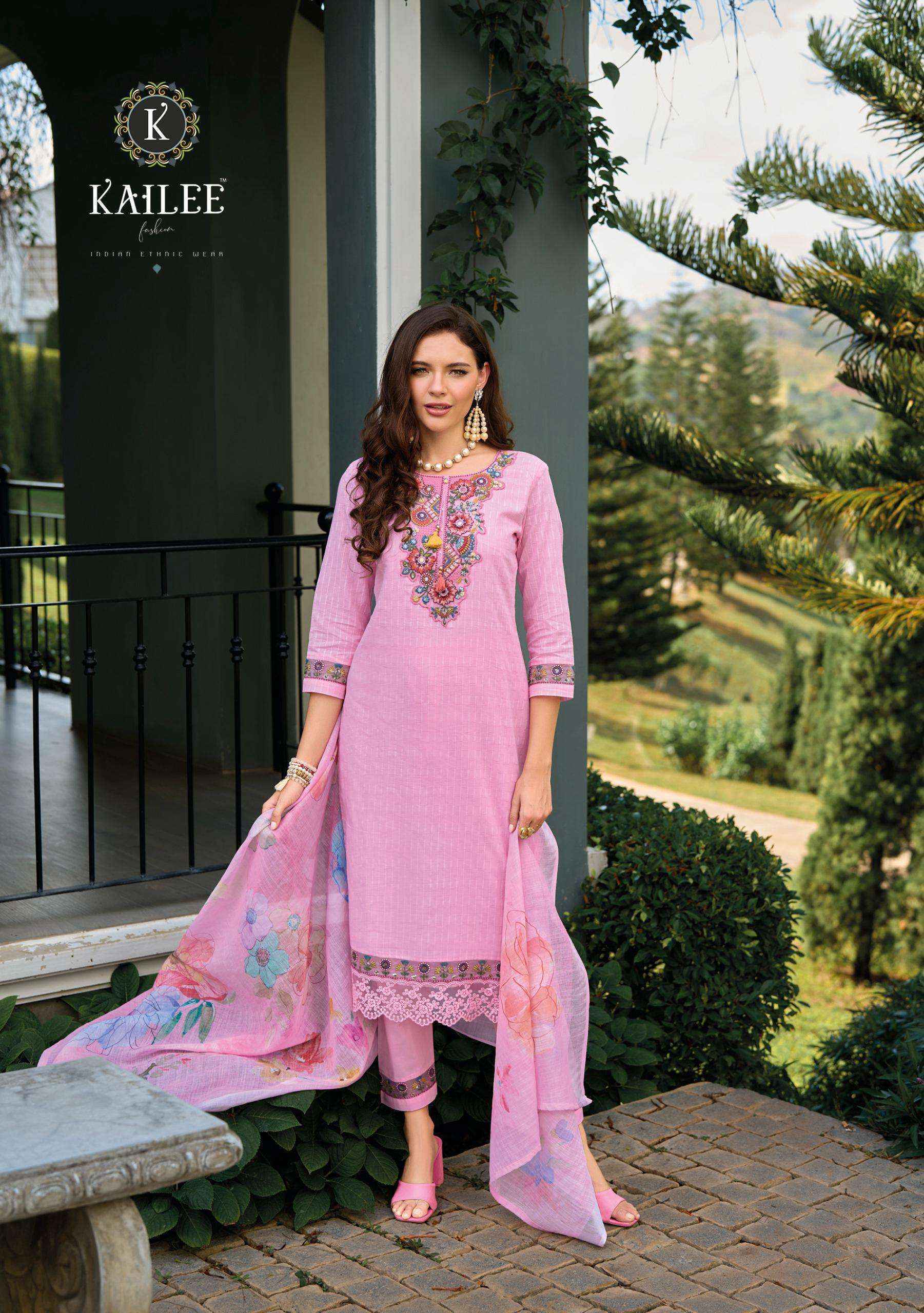 Kailee Fashion Summer Garden Vol 2 Cotton Kurti Combo 6 pcs Catalogue