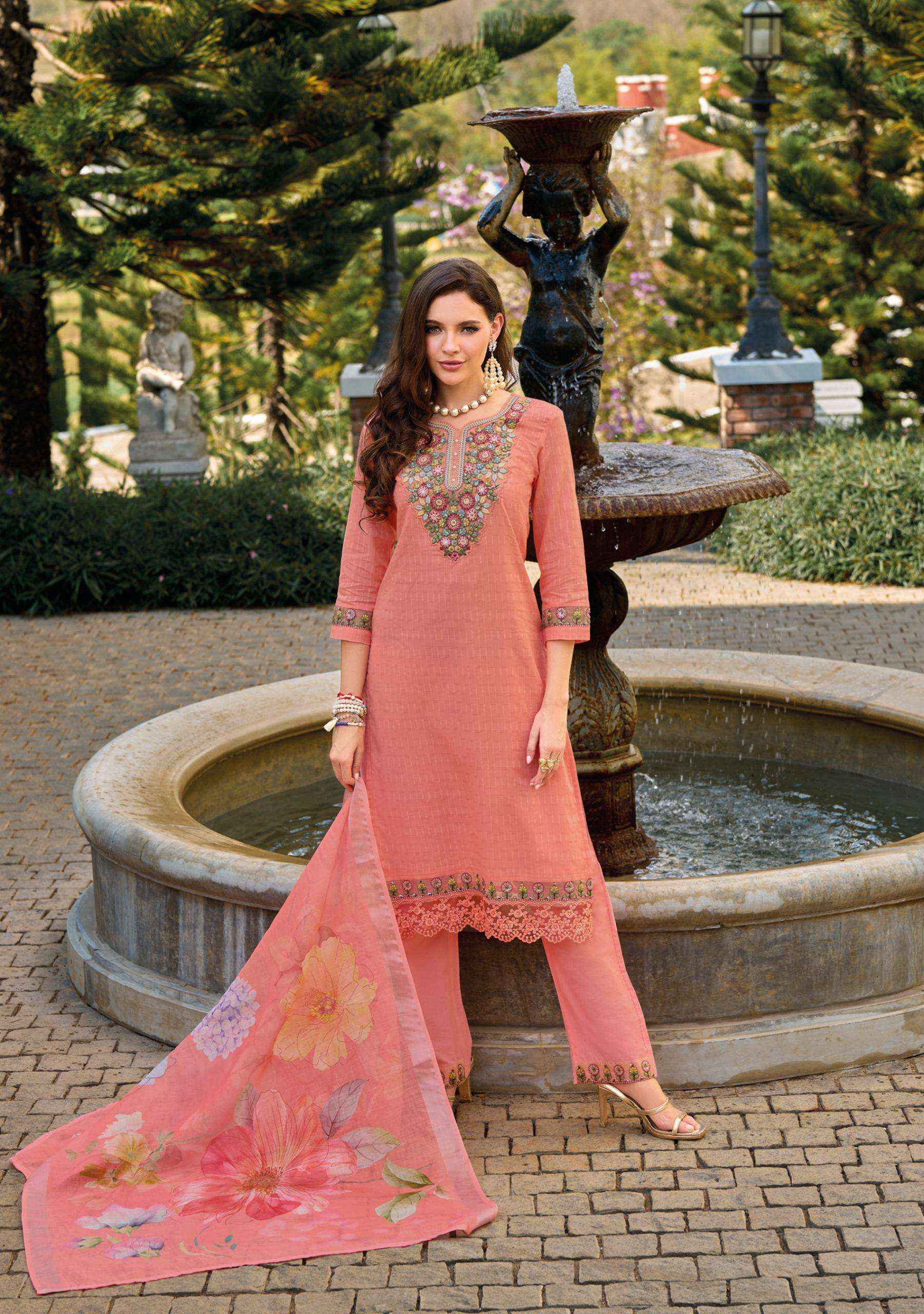 Kailee Fashion Summer Garden Vol 2 Cotton Kurti Combo 6 pcs Catalogue