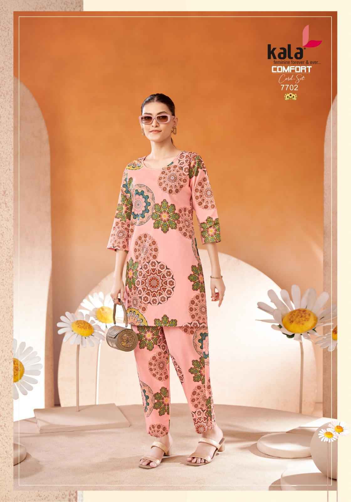 Kala Comfort Vol-2 Cotton Co Ord Set (12 pcs Catalogue)