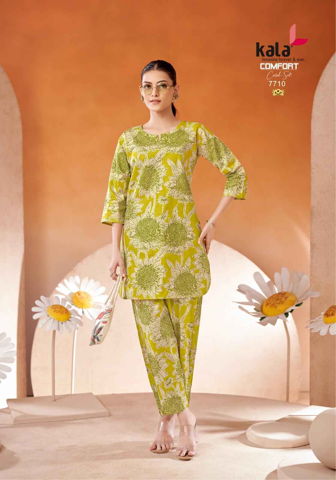 Kala Comfort Vol-2 Cotton Co Ord Set (12 pcs Catalogue)