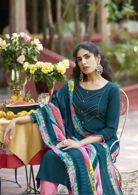 Karissa Vidisha Vol-9 Rayon Readymade Suit (6 pcs Catalogue)