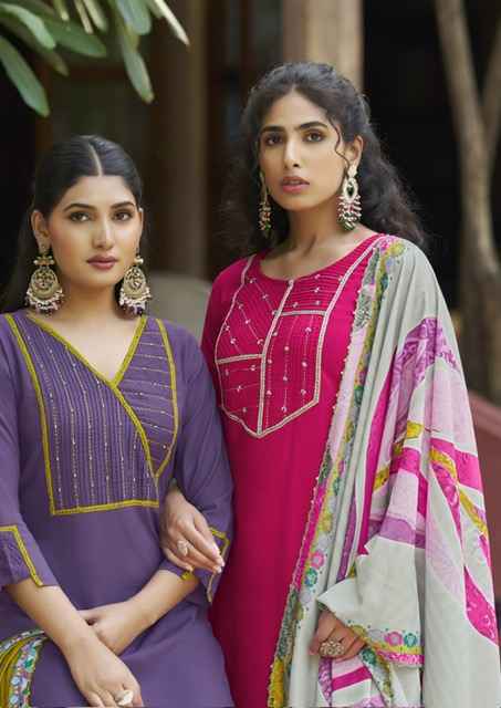 Karissa Vidisha Vol-9 Rayon Readymade Suit (6 pcs Catalogue)