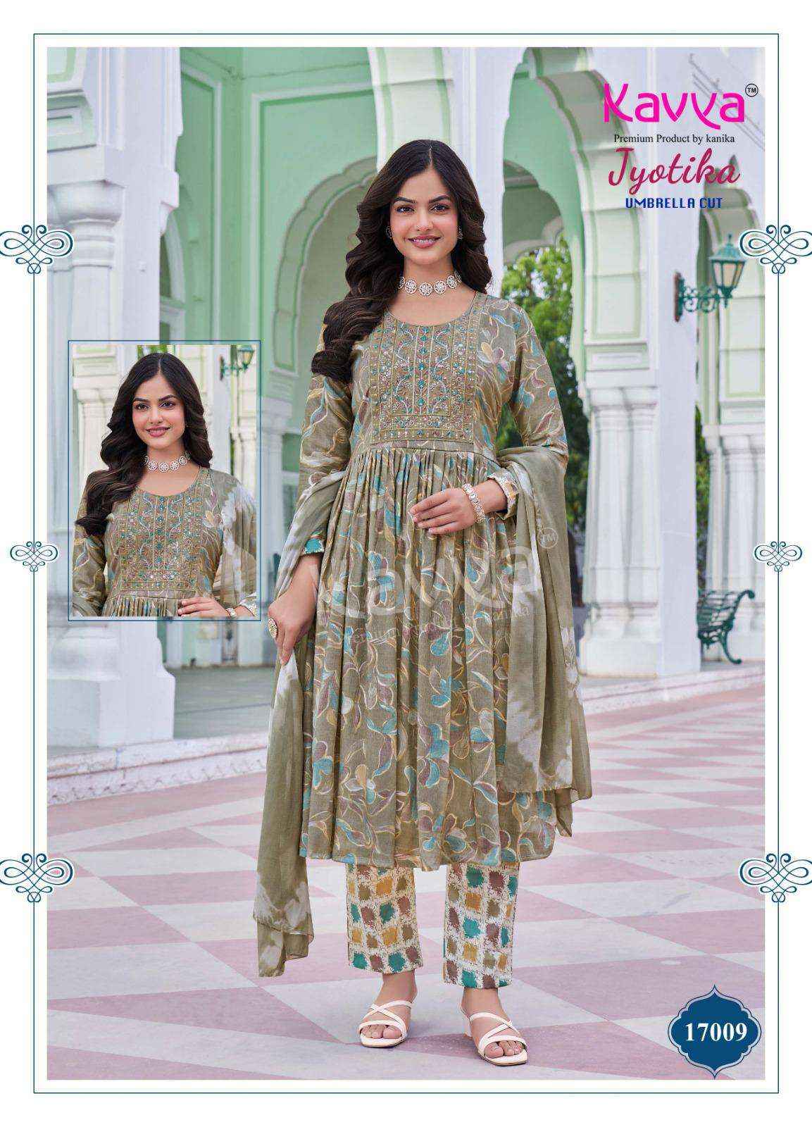 Kavya Jyotika Vol 17 Capsule Kurti Combo 10 pcs Catalogue