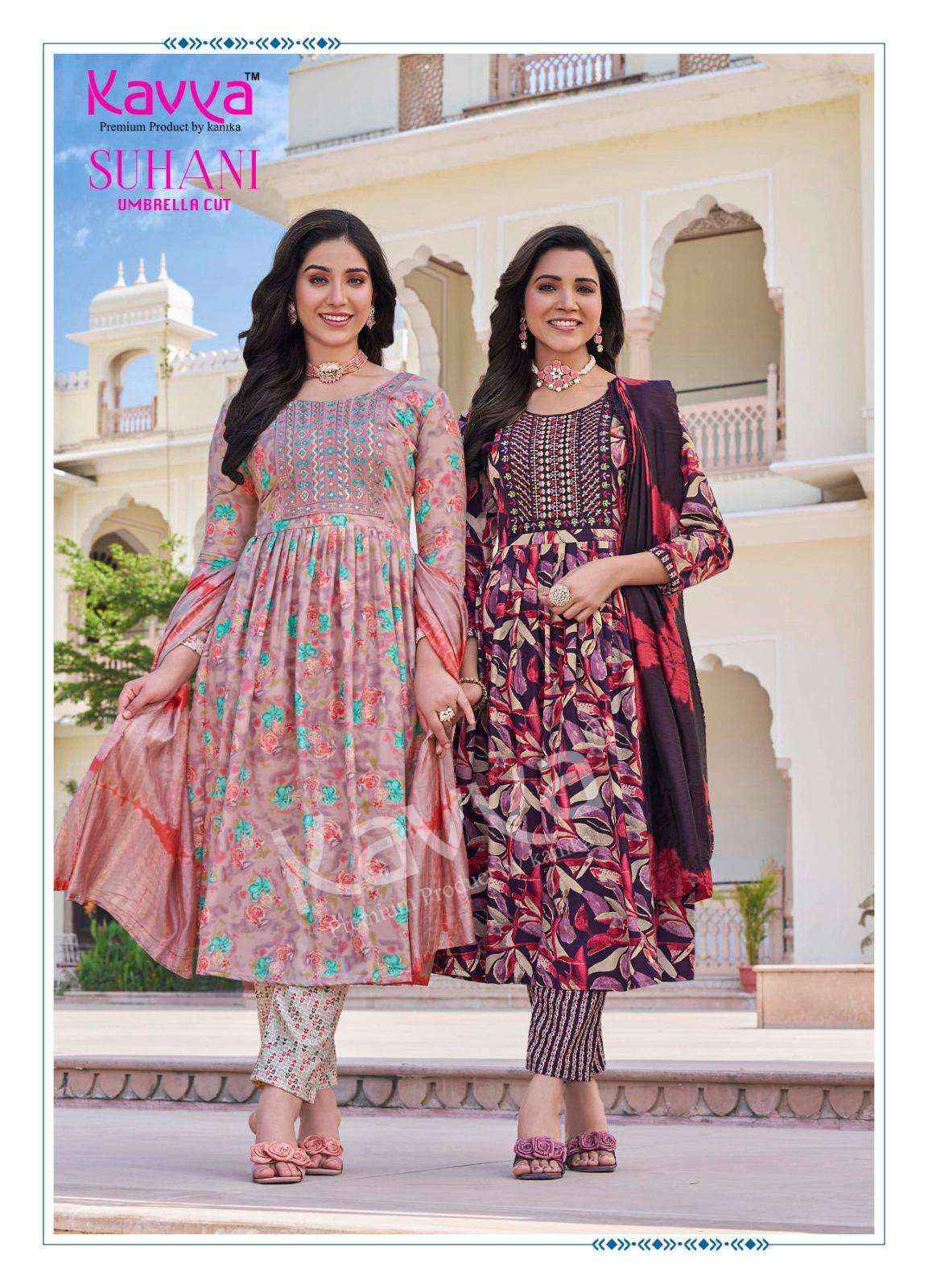 Kavya Suhani Vol-4 Viscose Readymade Suit (10 pcs Catalogue)