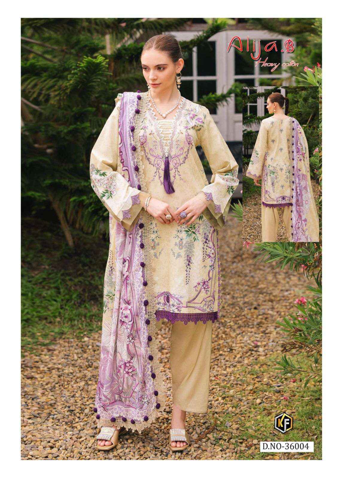 Keval Fab Alija B Vol-36 Cotton Dress Material (6 pcs Catalogue)