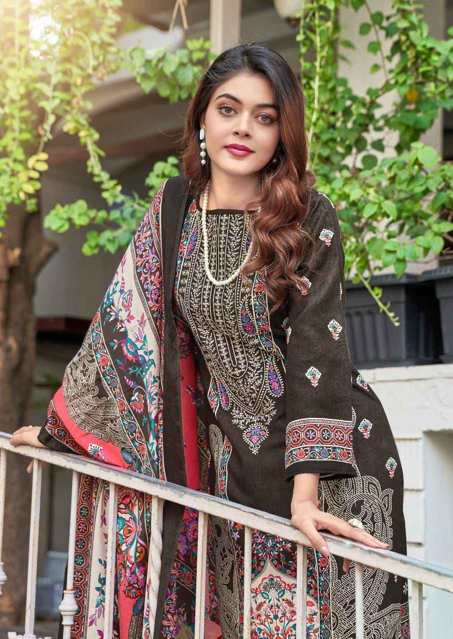 Keval Fab Jazmin Soft Cotton Dress Material 8 pc Cataloge