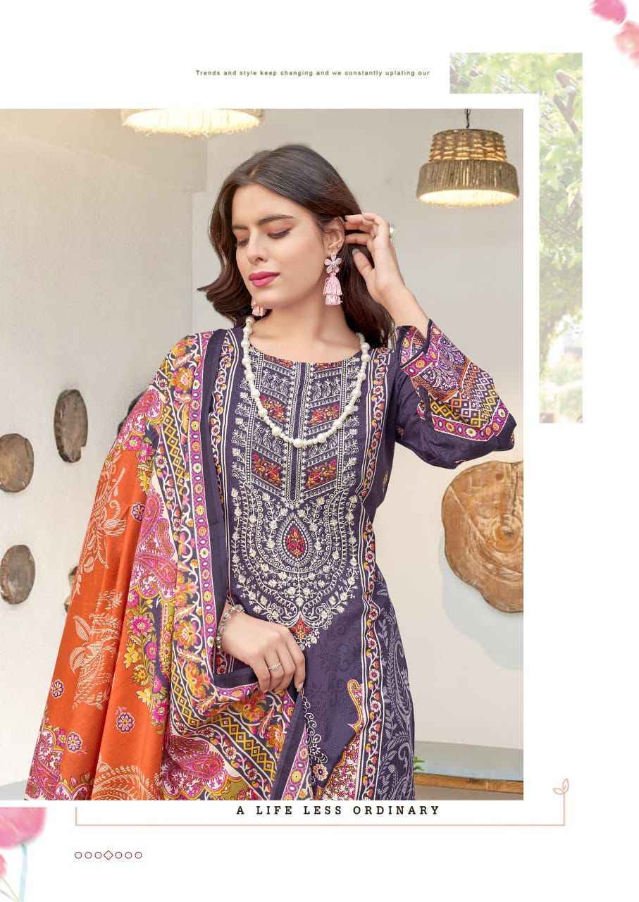 Keval Fab Jazmin Soft Cotton Dress Material 8 pc Cataloge