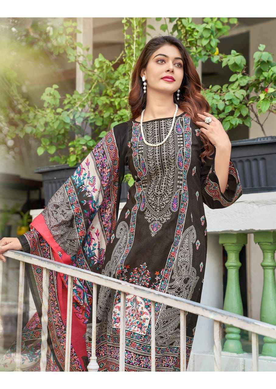 Keval Fab Jazmin Soft Cotton Dress Material 8 pc Cataloge