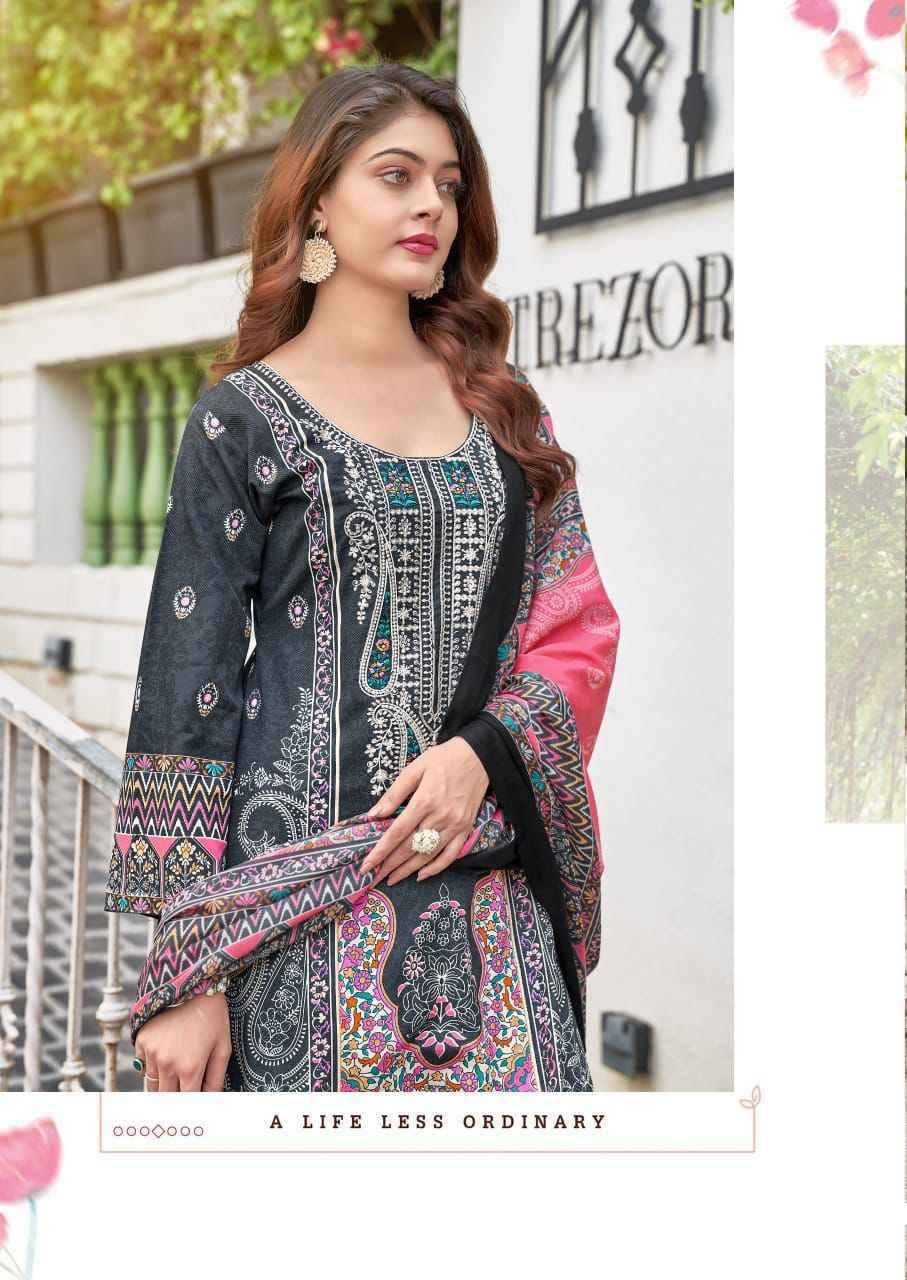 Keval Fab Jazmin Soft Cotton Dress Material 8 pc Cataloge