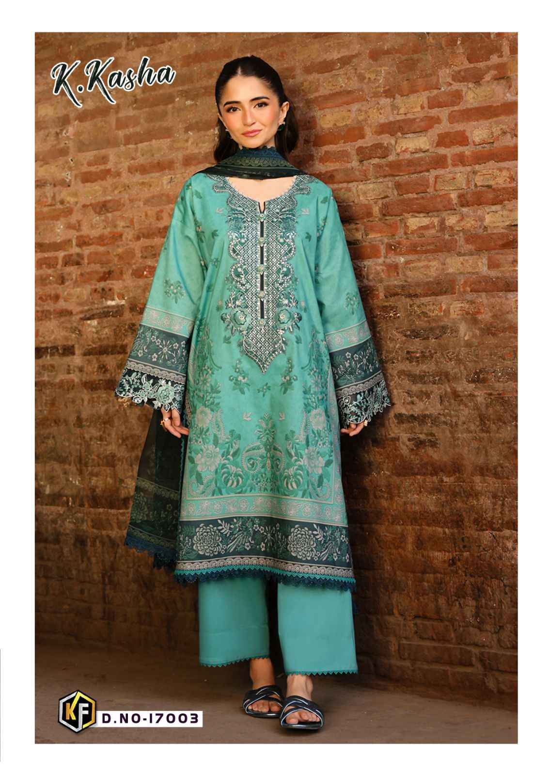 Keval Fab K Kasha Vol 17 Cotton Dress Material 6 pc Cataloge