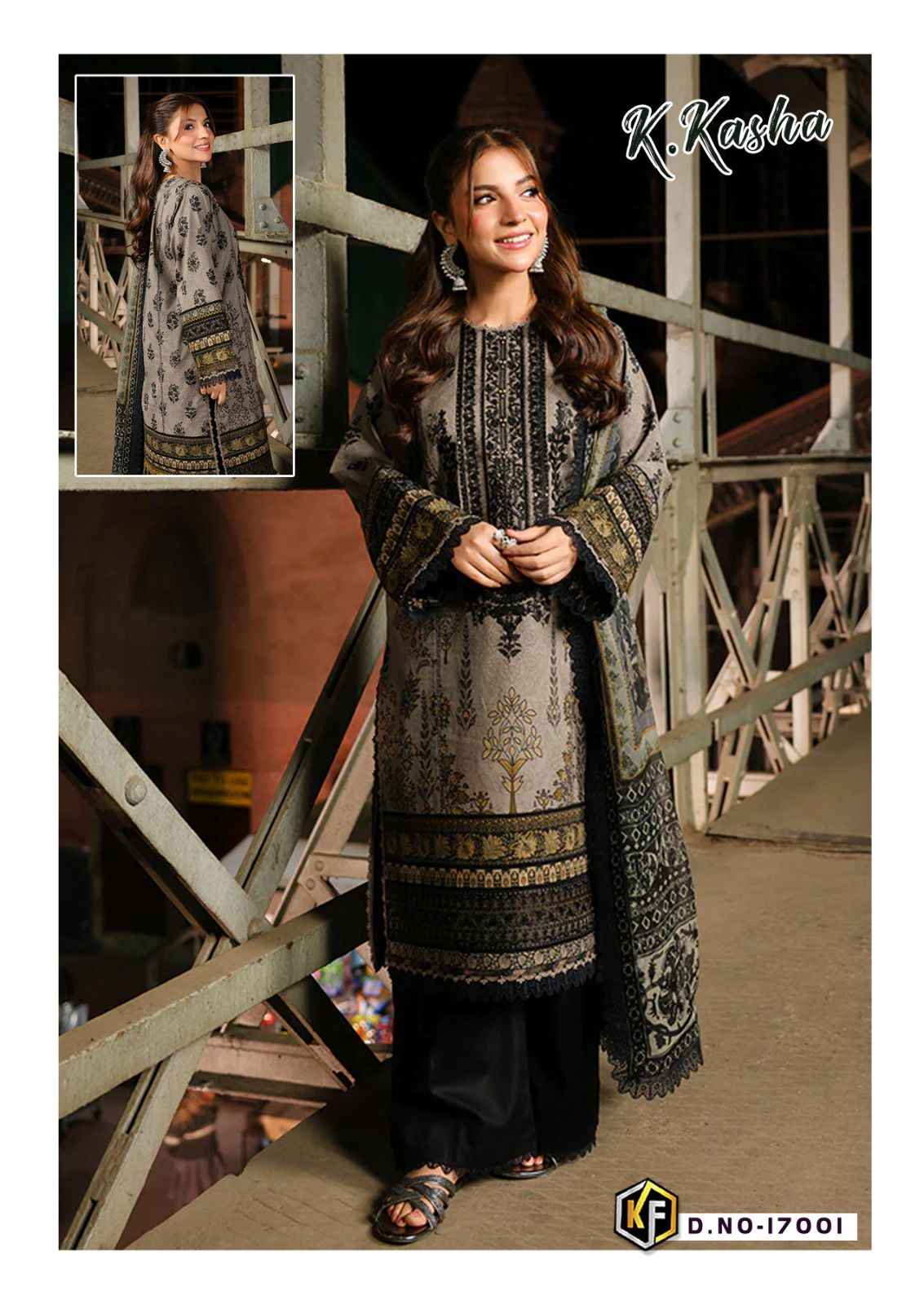Keval Fab K Kasha Vol 17 Cotton Dress Material 6 pc Cataloge