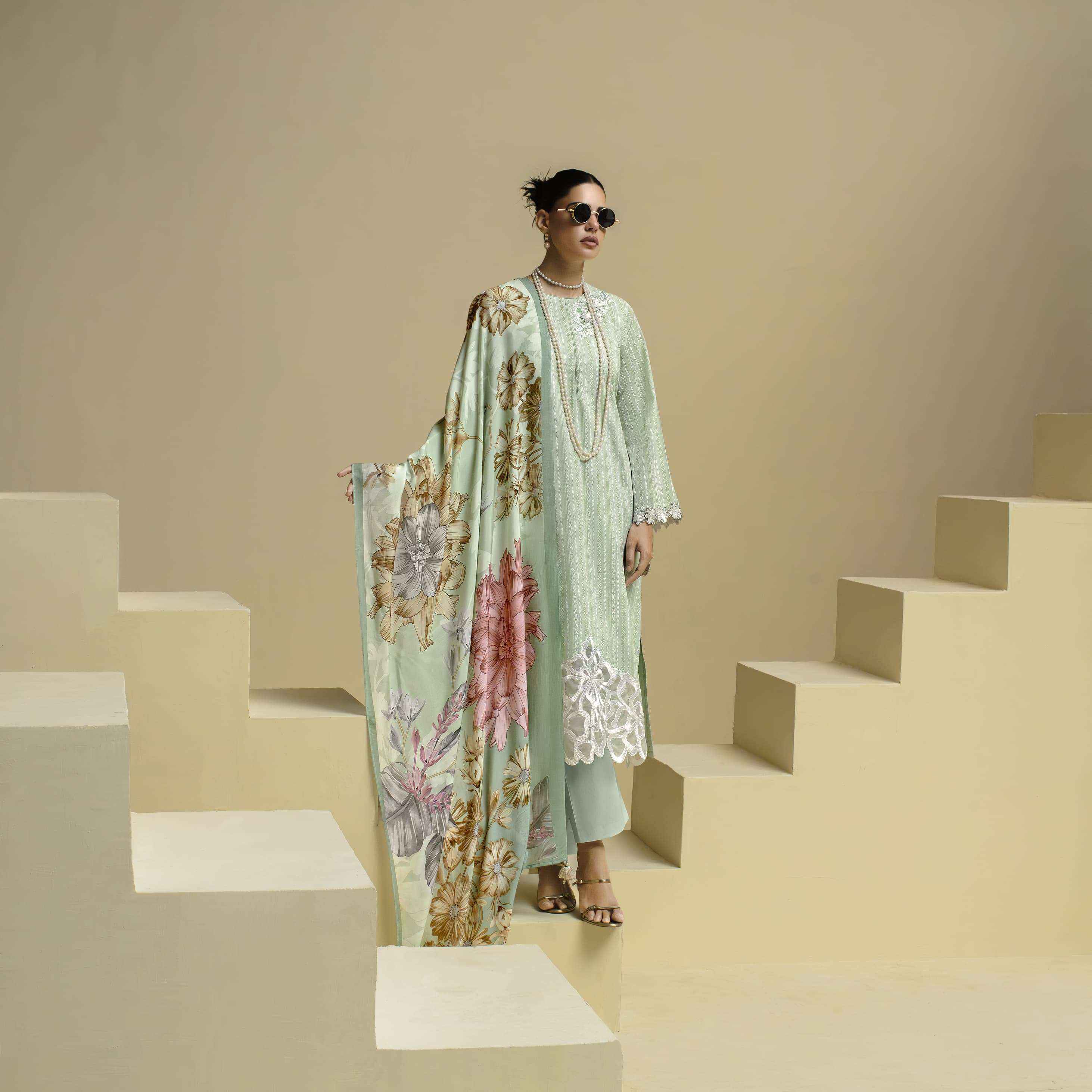 Kimora Sohni Ornet Vol 20 Lawn Cotton Dress Material 4 pcs Catalogue