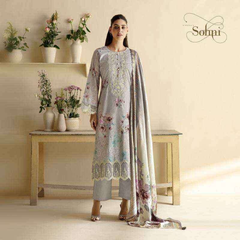 Kimora Sohni Rare Vol-21 Lawn Cotton Dress Material (4 pcs Catalogue)