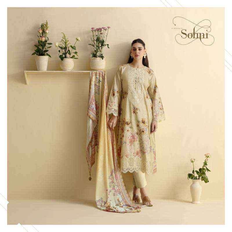 Kimora Sohni Rare Vol-21 Lawn Cotton Dress Material (4 pcs Catalogue)