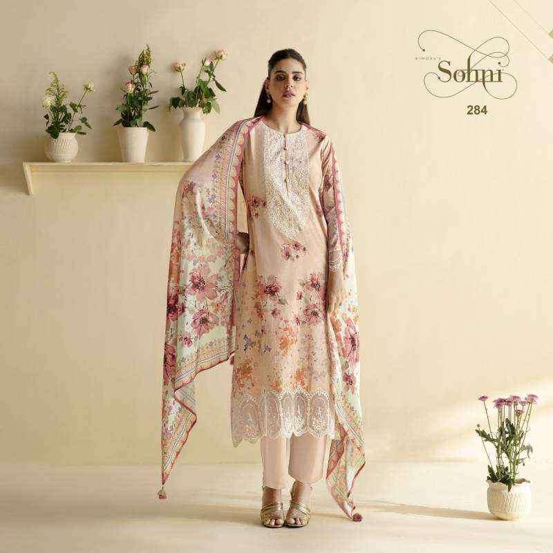 Kimora Sohni Rare Vol-21 Lawn Cotton Dress Material (4 pcs Catalogue)