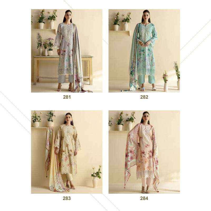 Kimora Sohni Rare Vol-21 Lawn Cotton Dress Material (4 pcs Catalogue)