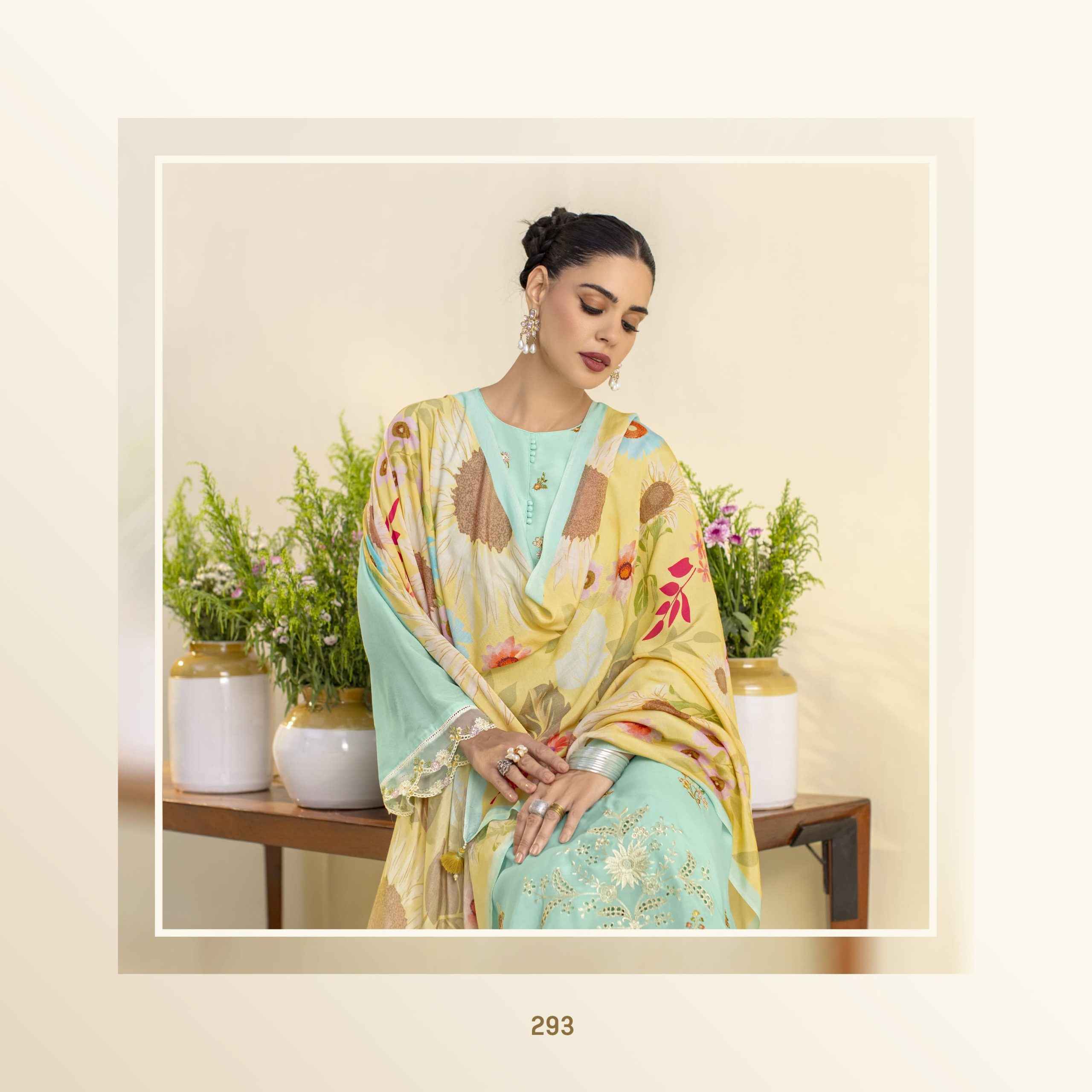 Kmora Sohni Surajmukhi Lawn Dress Material (4 pcs Catalogue)