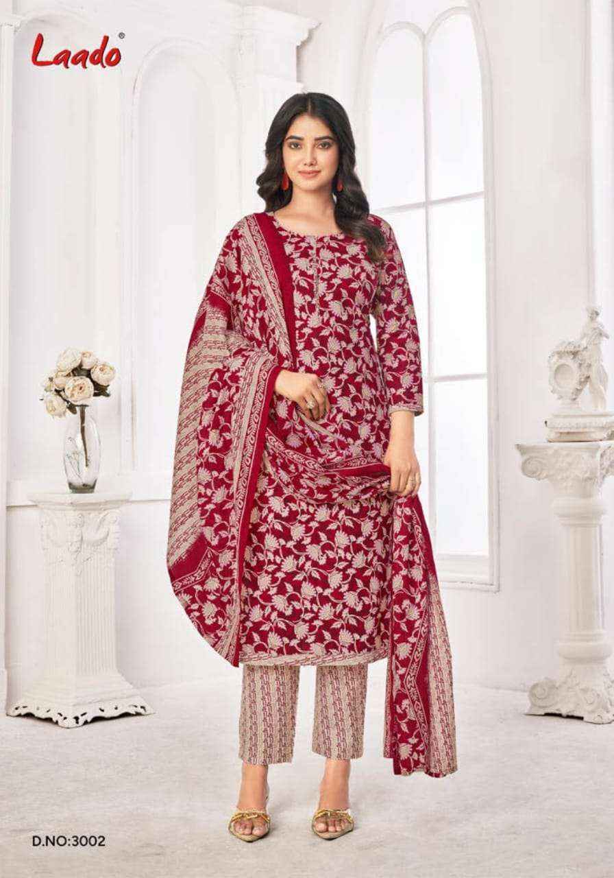 Laado Princess Vol-3 Cotton Dress Material (10 Pcs Catalog)