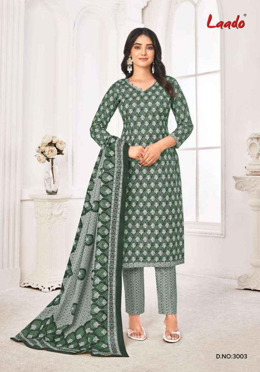 Laado Princess Vol-3 Cotton Dress Material (10 Pcs Catalog)