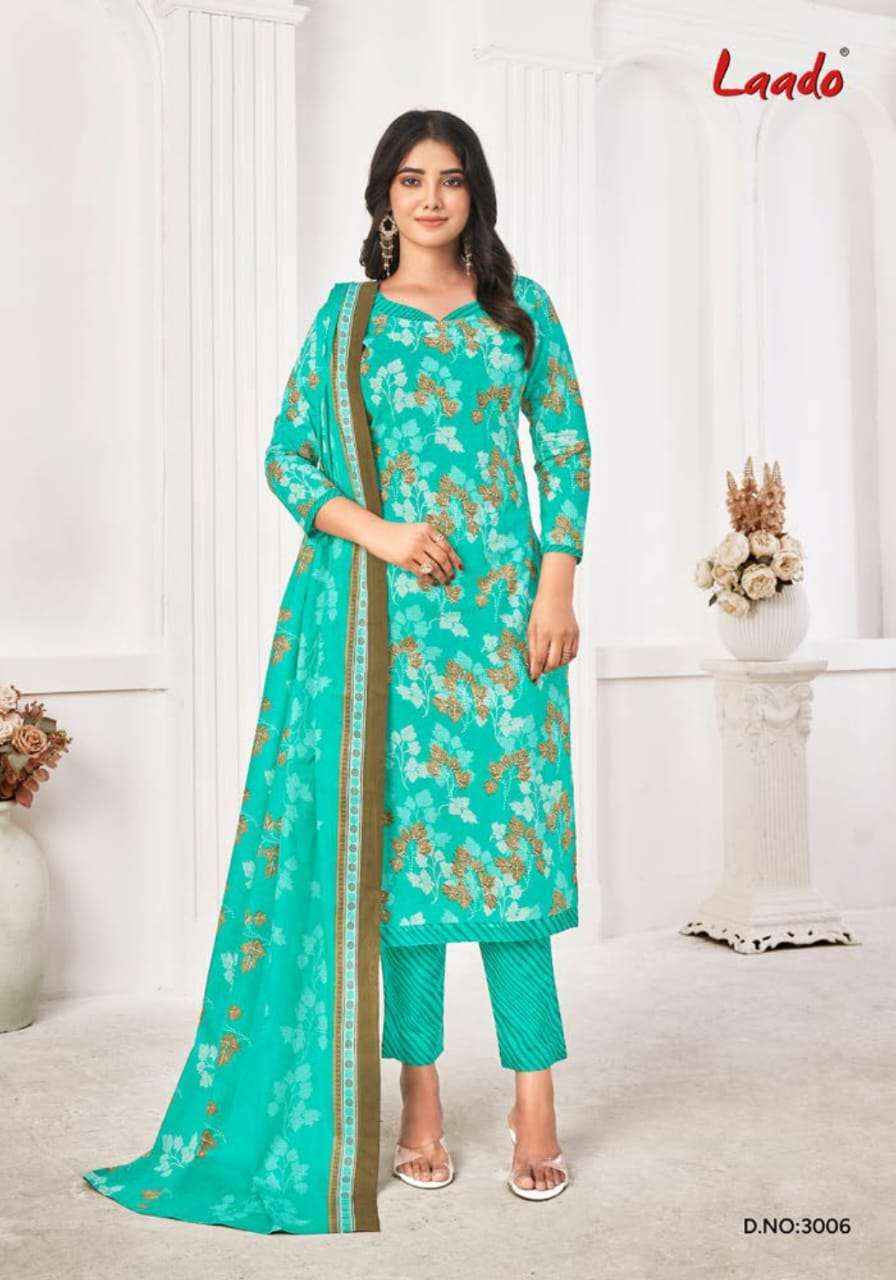 Laado Princess Vol-3 Cotton Dress Material (10 Pcs Catalog)
