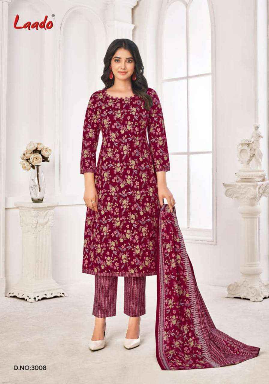 Laado Princess Vol-3 Cotton Dress Material (10 Pcs Catalog)