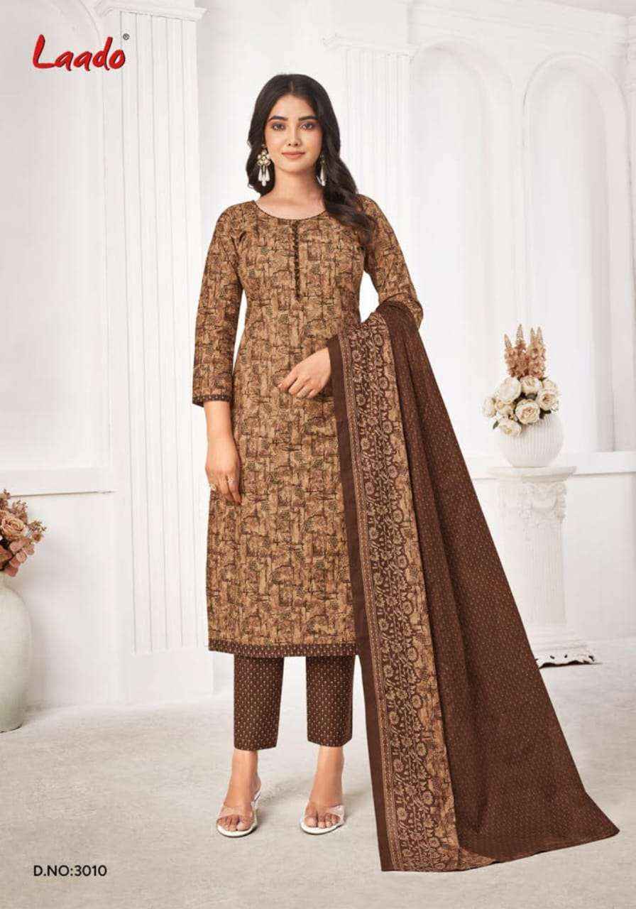 Laado Princess Vol-3 Cotton Dress Material (10 Pcs Catalog)
