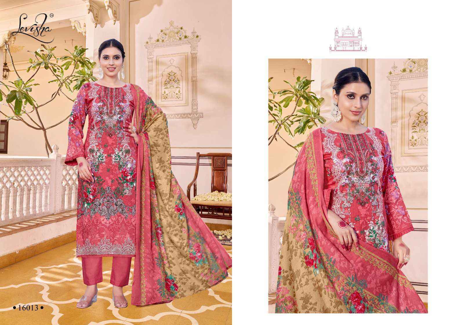 Levisha Naira Nx Vol-16 Cotton Dress Material (8 pcs Catalogue)