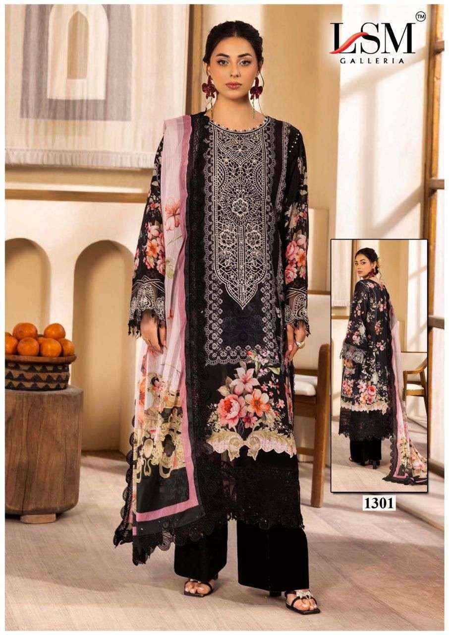 LSM Galleria Parian Dream Vol 13 Lawn Dress Material 6 pcs Catalogue
