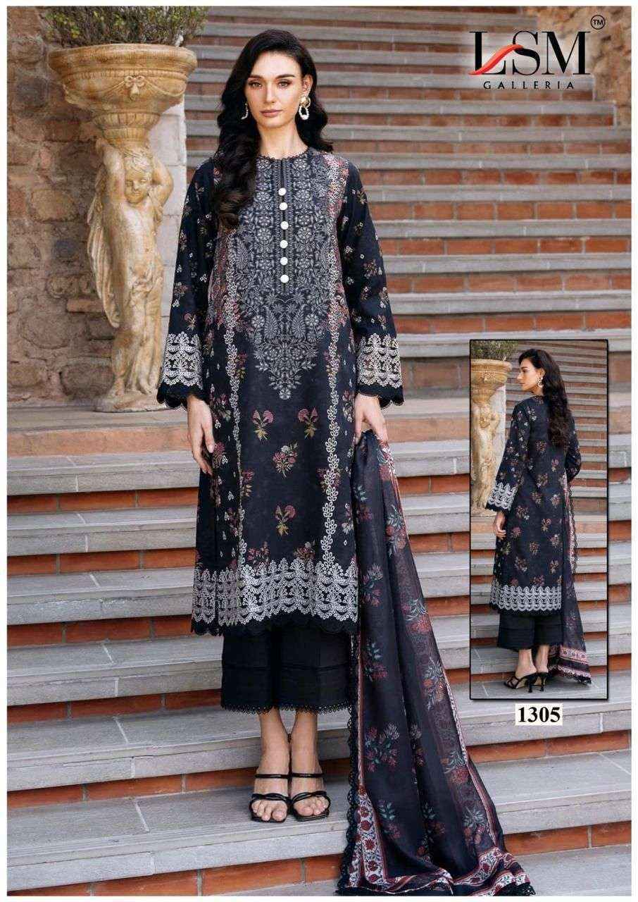 LSM Galleria Parian Dream Vol 13 Lawn Dress Material 6 pcs Catalogue