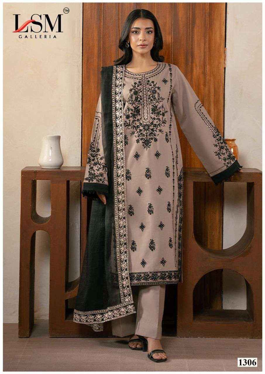 LSM Galleria Parian Dream Vol 13 Lawn Dress Material 6 pcs Catalogue