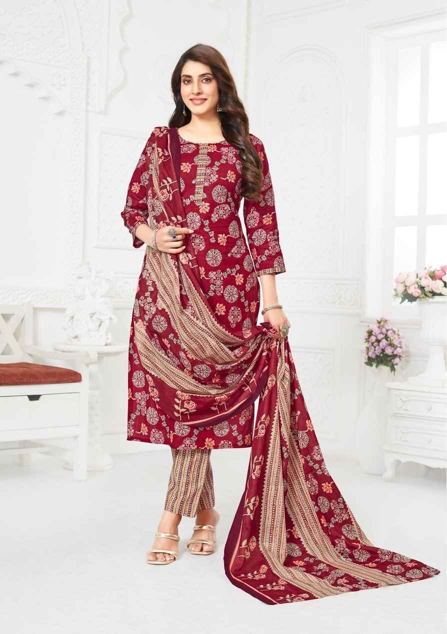 Madhav Fashion Poshak Vol 5 Cotton Dress Material 10 pcs Catalogue