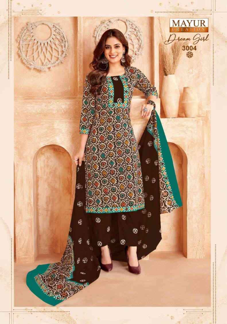 Mayur Creation Dream Girl Vol 3 Readymade Cotton Dress 10 pcs Catalogue