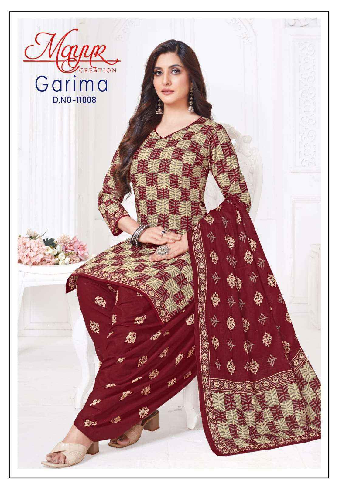 Mayur Creation Garima Vol-11 Cotton Dress Material (10 pcs Catalogue)