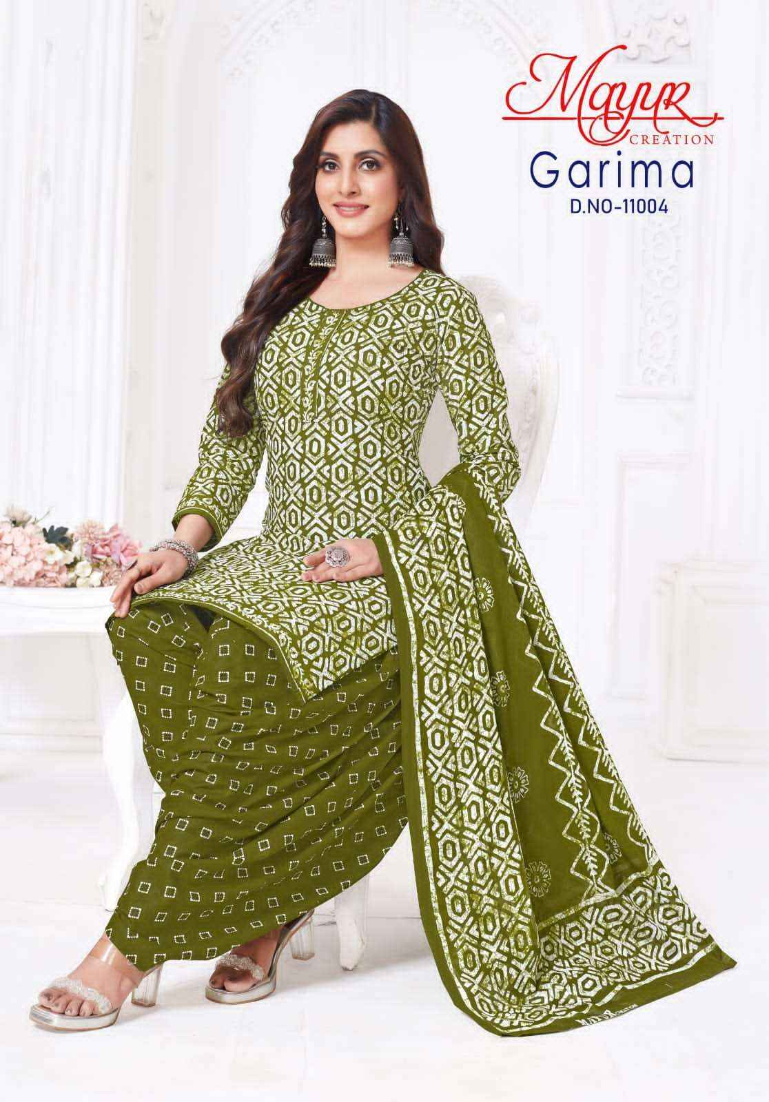 Mayur Creation Garima Vol 11 Cotton Dress Material 10 pcs Catalogue