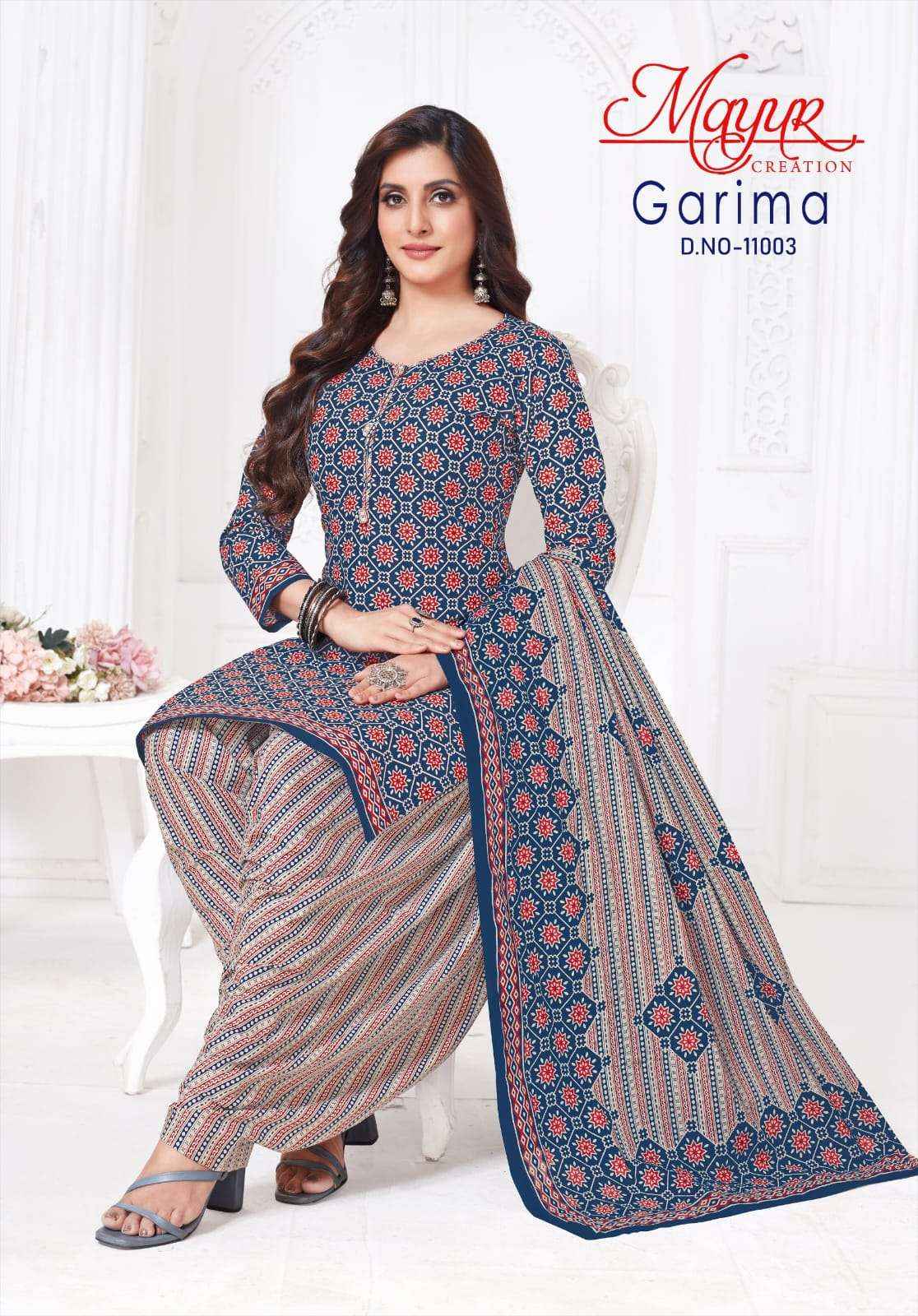 Mayur Creation Garima Vol 11 Cotton Dress Material 10 pcs Catalogue