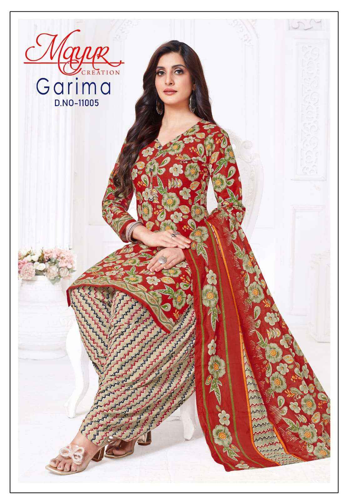 Mayur Creation Garima Vol 11 Cotton Dress Material 10 pcs Catalogue