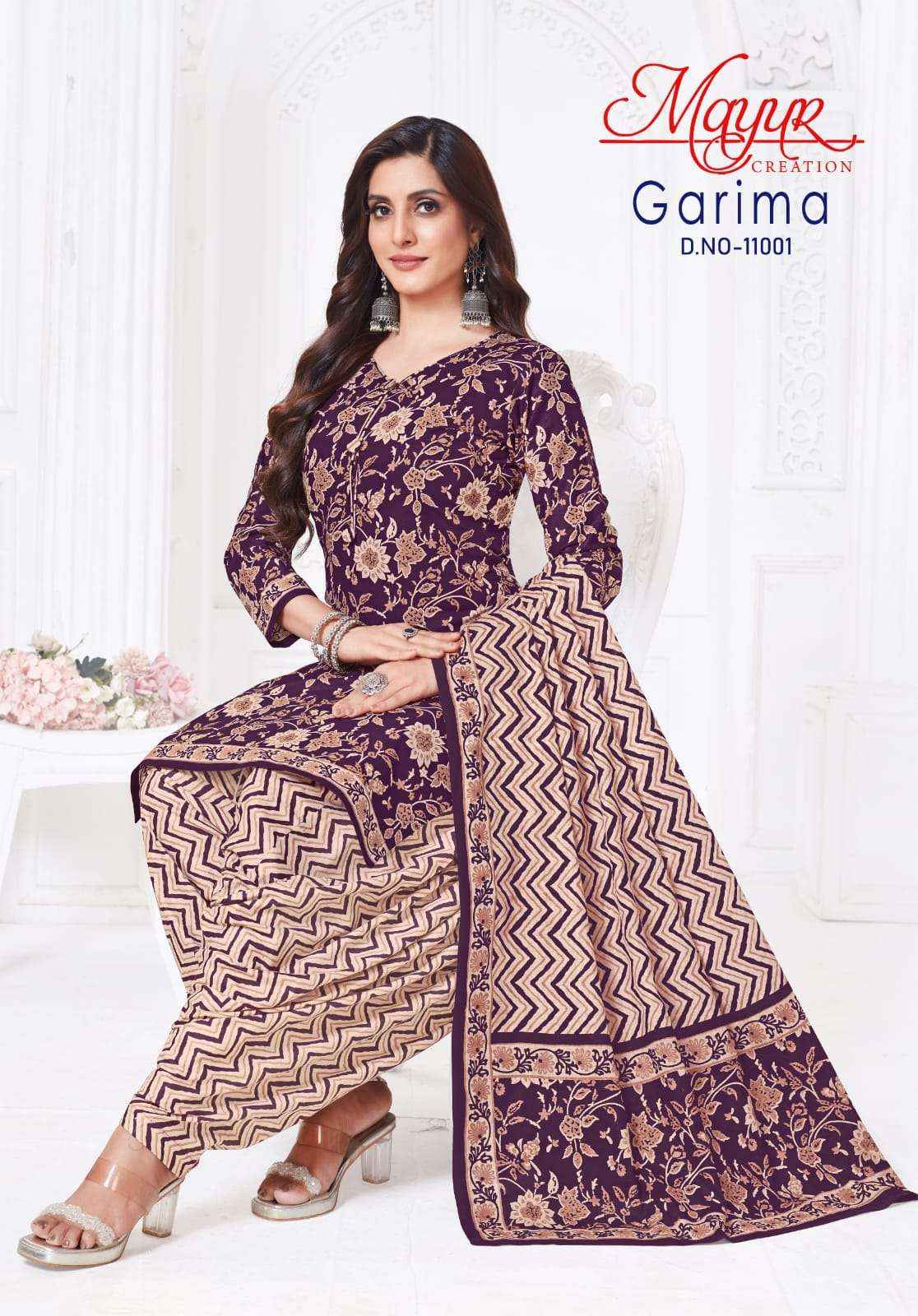 Mayur Creation Garima Vol 11 Cotton Dress Material 10 pcs Catalogue