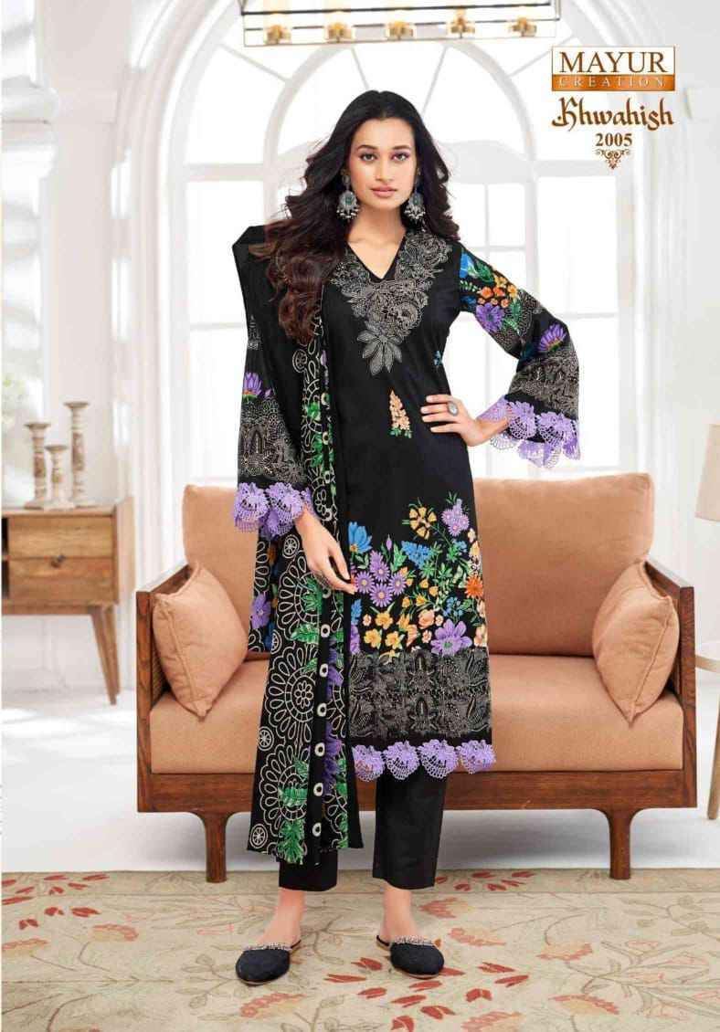 Mayur Creation Khwahish Vol-2 Lawn Cotton Dress Material (8 pcs Catalogue)