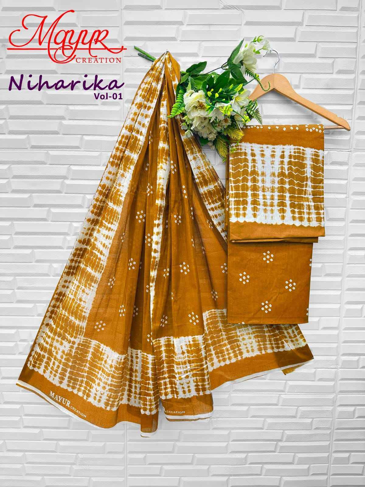 Mayur Creation Niharika Vol-1 Cotton Dress Material (10 pcs Catalogue)