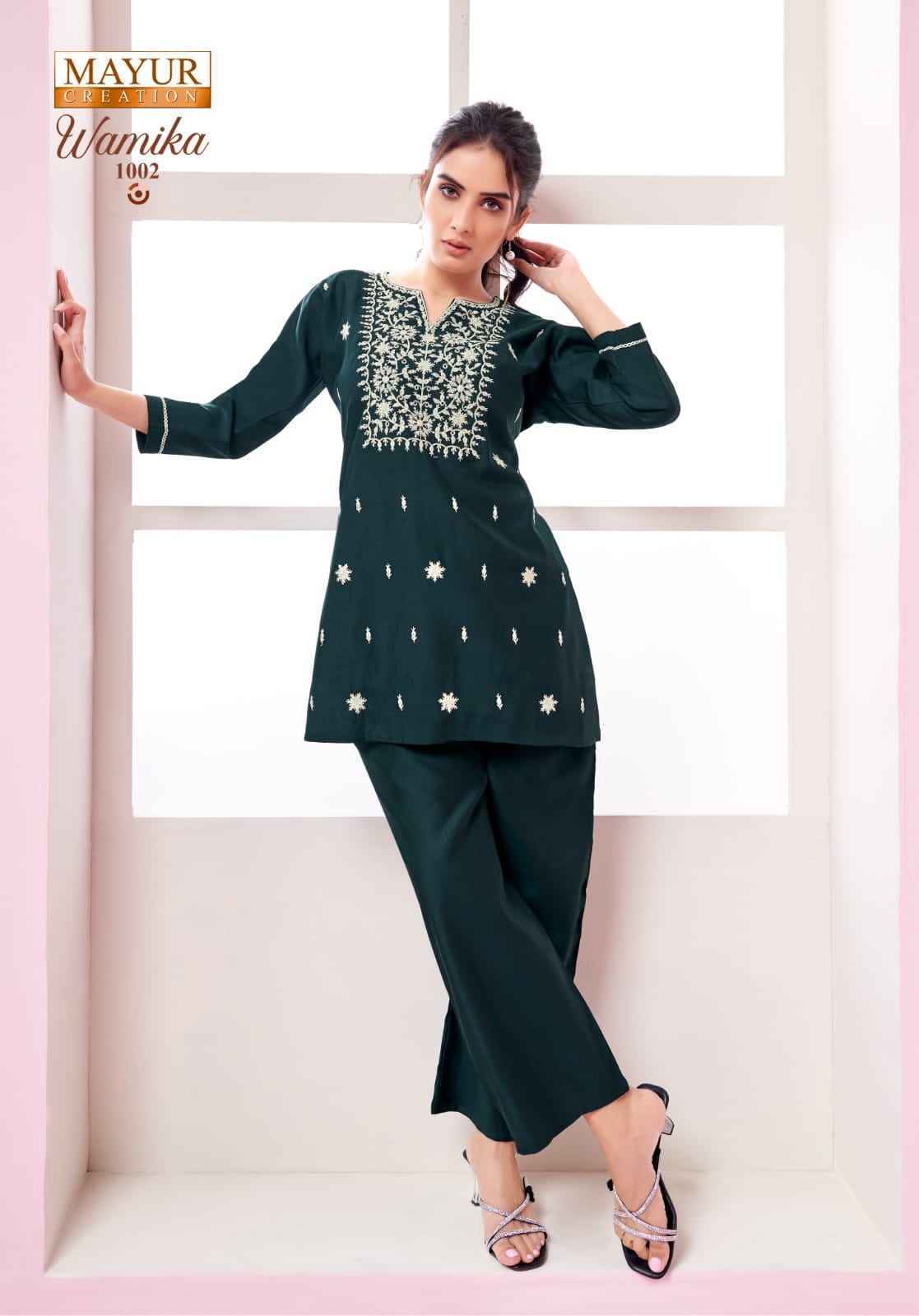 Mayur Creation Wamika Vol-1 Vetican Silk Co Ord Set (6 pcs Catalogue)