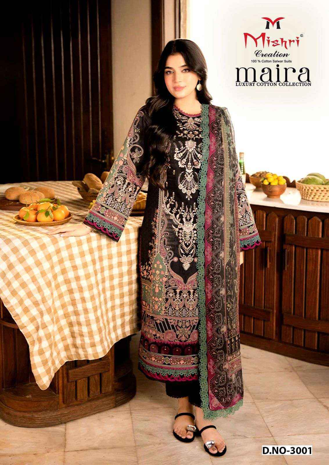 Mishri Creation Maira Vol-3 Cotton Dress Material (6 pcs Catalogue)