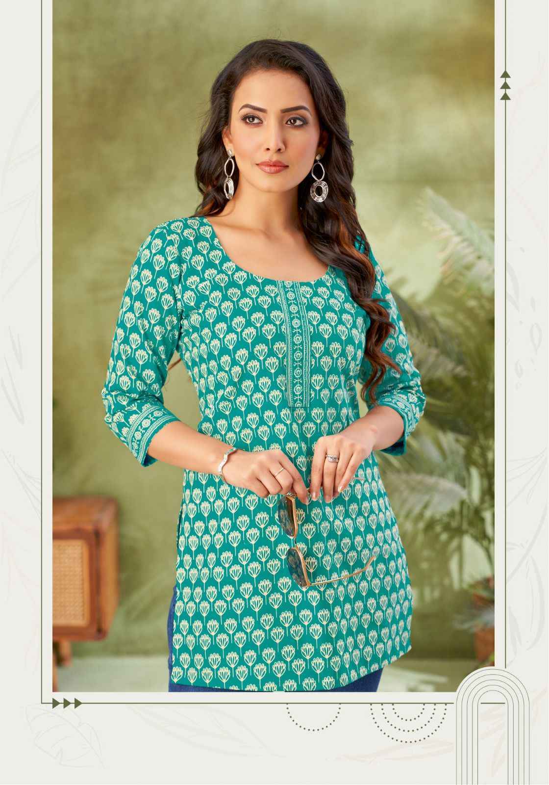 Miss World Choice Khushi Vol-2 Cotton Kurti (10 pcs Catalogue)