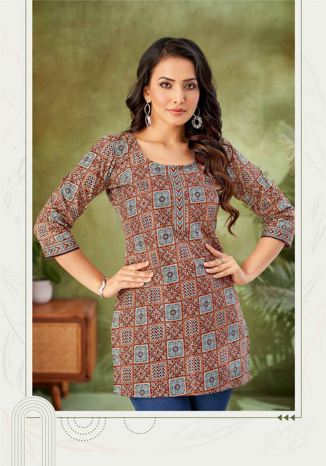 Miss World Choice Khushi Vol-2 Cotton Kurti (10 pcs Catalogue)