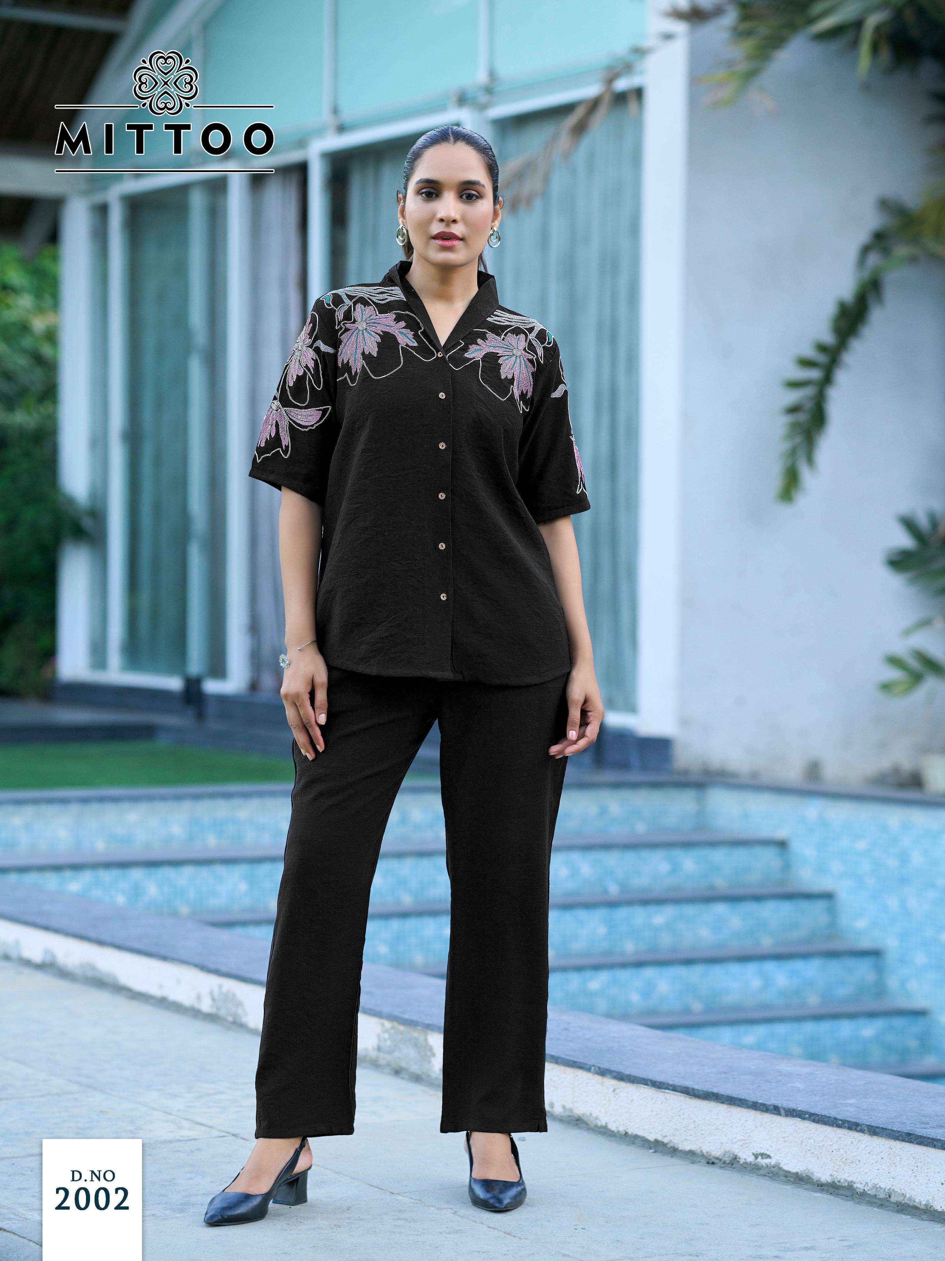 Mittoo Daizy Viscose Co Ord Set 6 pcs Catalogue