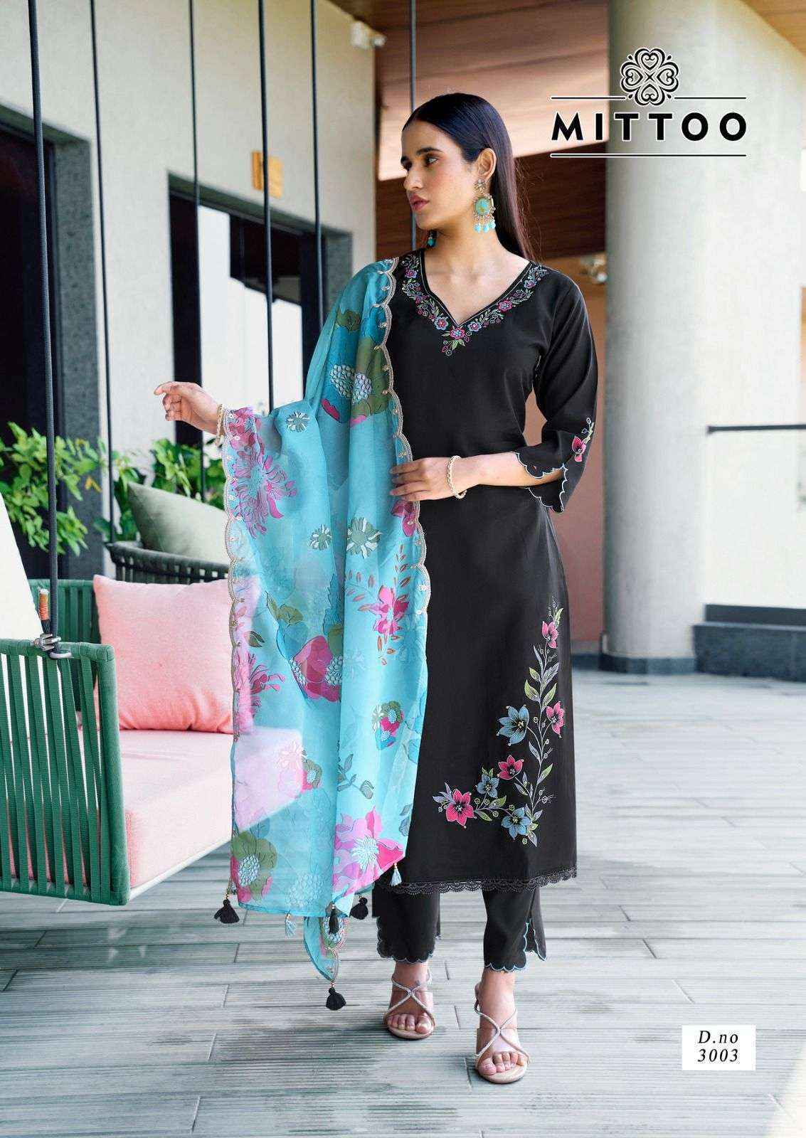 Mittoo Shreelekha Modal Readymade Suit (4 pcs Catalogue)