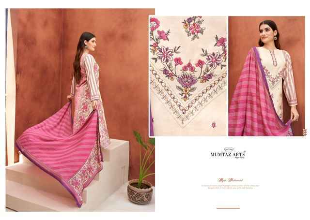 Mumtaz Arts Mariyam Viscose Rayon Dress Material (4 pcs Catalogue)