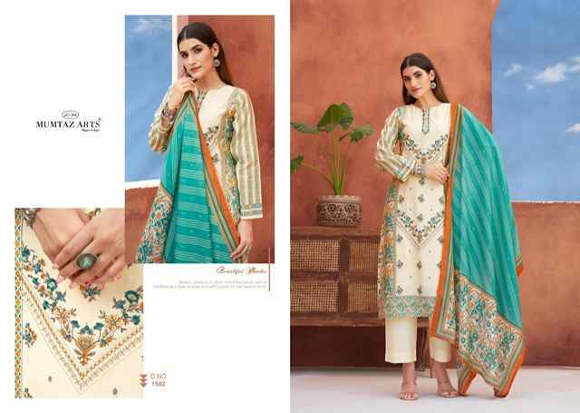Mumtaz Arts Mariyam Viscose Rayon Dress Material (4 pcs Catalogue)