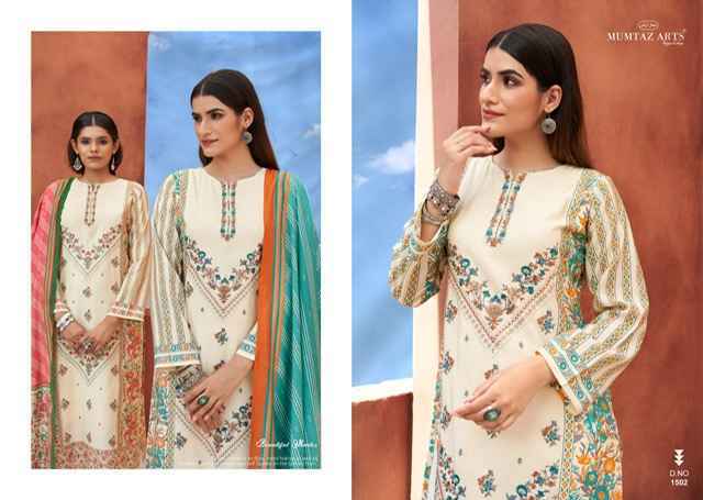 Mumtaz Arts Mariyam Viscose Rayon Dress Material (4 pcs Catalogue)