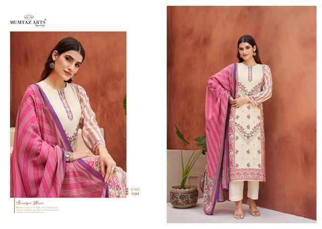 Mumtaz Arts Mariyam Viscose Rayon Dress Material (4 pcs Catalogue)